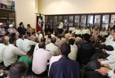 فرماندهان و پرسنل نیروی انتظامی و مرزبانی استان اردبیل با آیت الله عاملی دیدار کردند
