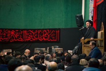 روضه هفتگی هیئت الرضا اردبیل در مسجد قدس  برگزار شد