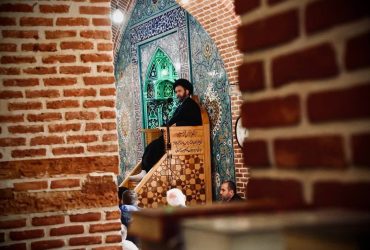 سخنرانی و جلسه تفسیر آیت الله سید حسن عاملی در اول ماه مبارک رمضان