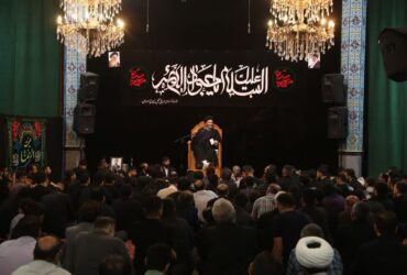 مراسم شب شهادت حضرت امام محمد تقی (ع) در مسجد قدس اردبیل