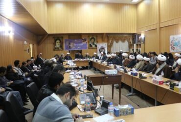 مراسم گرامی داشت روز وحدت حوزه و دانشگاه با حضور آیت الله سیدحسن عاملی