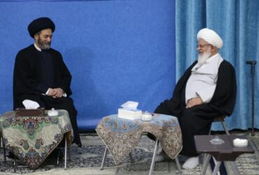 دیدار آیت الله عاملی با نماینده ولی فقیه در استان یزد