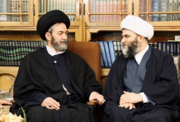 دیدار رئیس سازمان تبلیغات اسلامی با آیت الله سید حسن عاملی