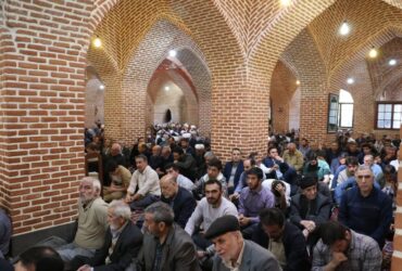 گزارش تصویری نماز جمعه 8 فروردین ۱۴۰۴ اردبیل