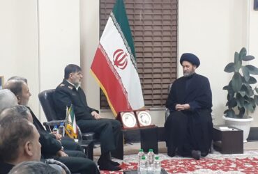 فرمانده کل نیروی انتظامی کشور با آیت الله عاملی دیدار کرد