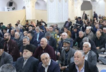 گزارش تصویری نماز جمعه ۲9 فروردین ۱۴۰۴ اردبیل