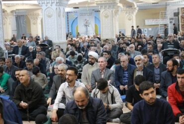 گزارش تصویری نماز جمعه 22 فروردین ۱۴۰۴ اردبیل