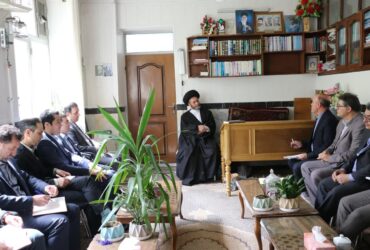 مدیرکل دیوان محاسبات با آیت الله عاملی دیدار کرد
