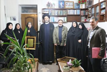 دیدار جمعی از فرهنگیان با آیت الله عاملی