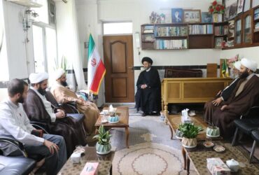 دستیار معاون فرهنگی و راهبری استان های سازمان تبلیغات اسلامی با آیت الله عاملی دیدار کرد