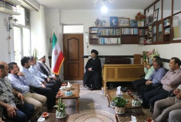 دیدار جمعی از مدیران صنایع دفاع استان اصفهان با آیت الله عاملی