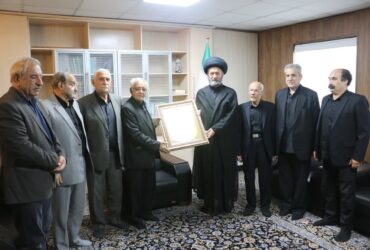 بزرگان و ریش سفیدان محلات شش گانه با آیت الله عاملی دیدار کردند
