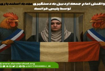 واکنش امام جمعه اردبیل به دستگیری مهدیه اسفندیاری توسط پلیس فرانسه