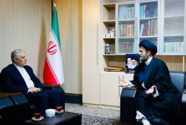 سفیر ایران در جمهوری آذربایجان با آیت الله عاملی دیدار کرد