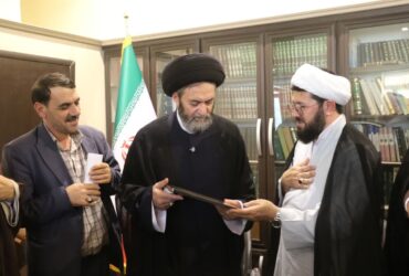 دیدار جمعی از عشایر مغان با آیت الله عاملی