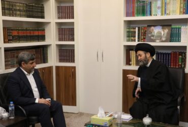 معاون فرهنگی و اجتماعی معاون اول رئیس جمهور با آیت الله عاملی دیدار کرد