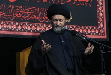 مراسم عزاداری شب شهادت امام موسی کاظم(ع) برگزار شد